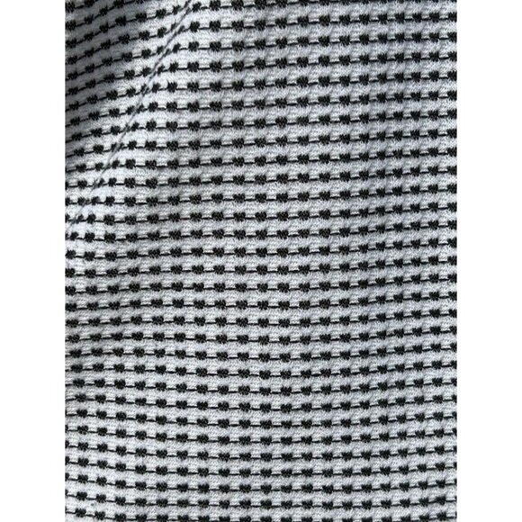 Melloday Black & White Drawstring Women's Top Size XS Hoodie Kangaroo Pocket - Picture 7 of 9